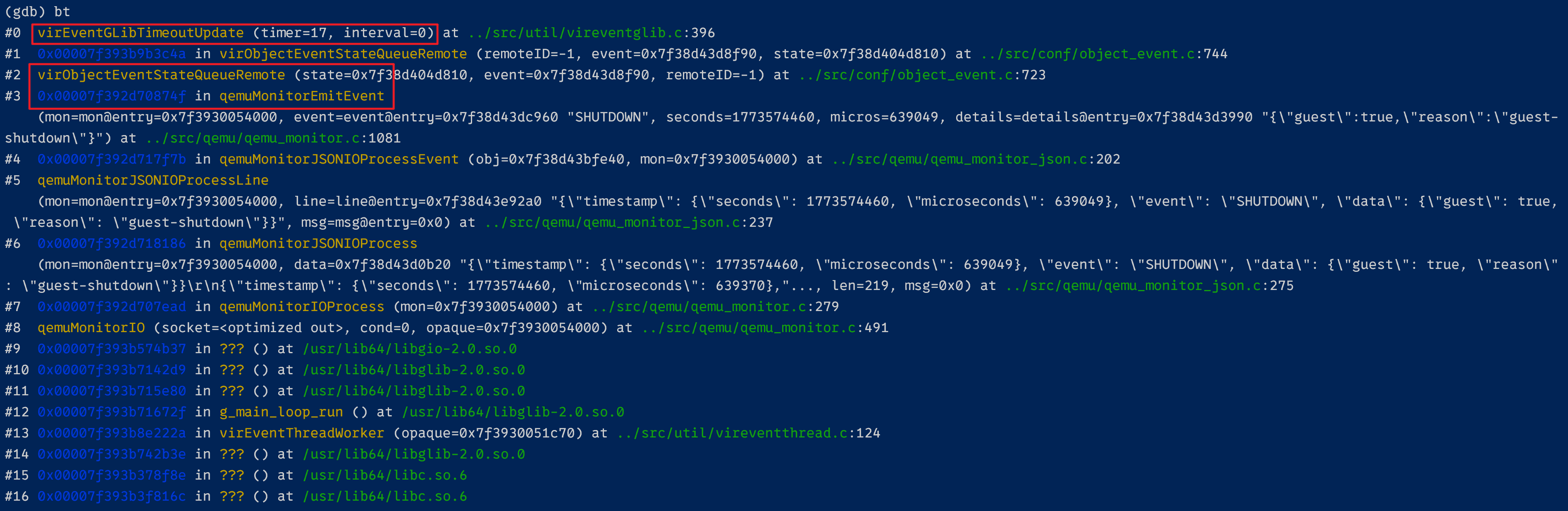 Libvirt 事件处理机制（二）客户端初始化监听与事件处理