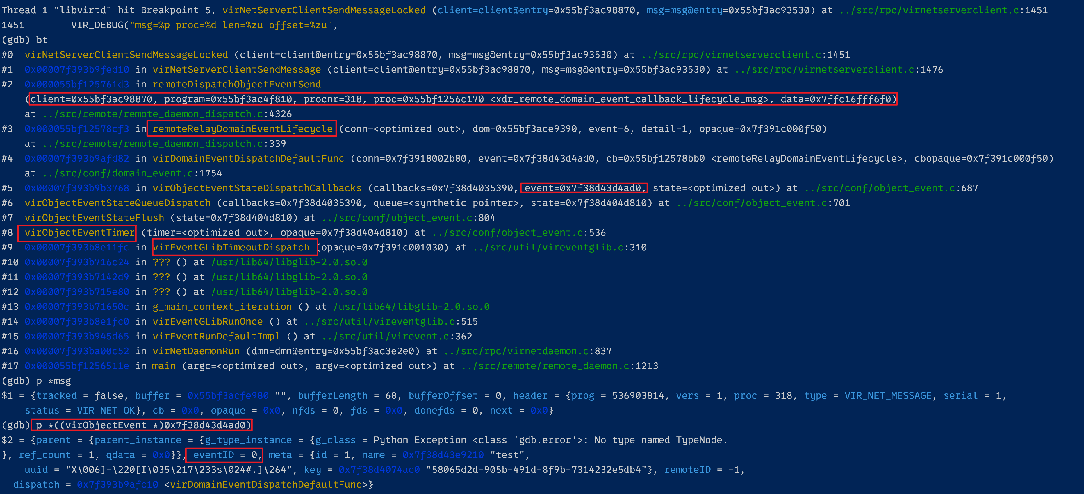 Libvirt 事件处理机制（二）客户端初始化监听与事件处理