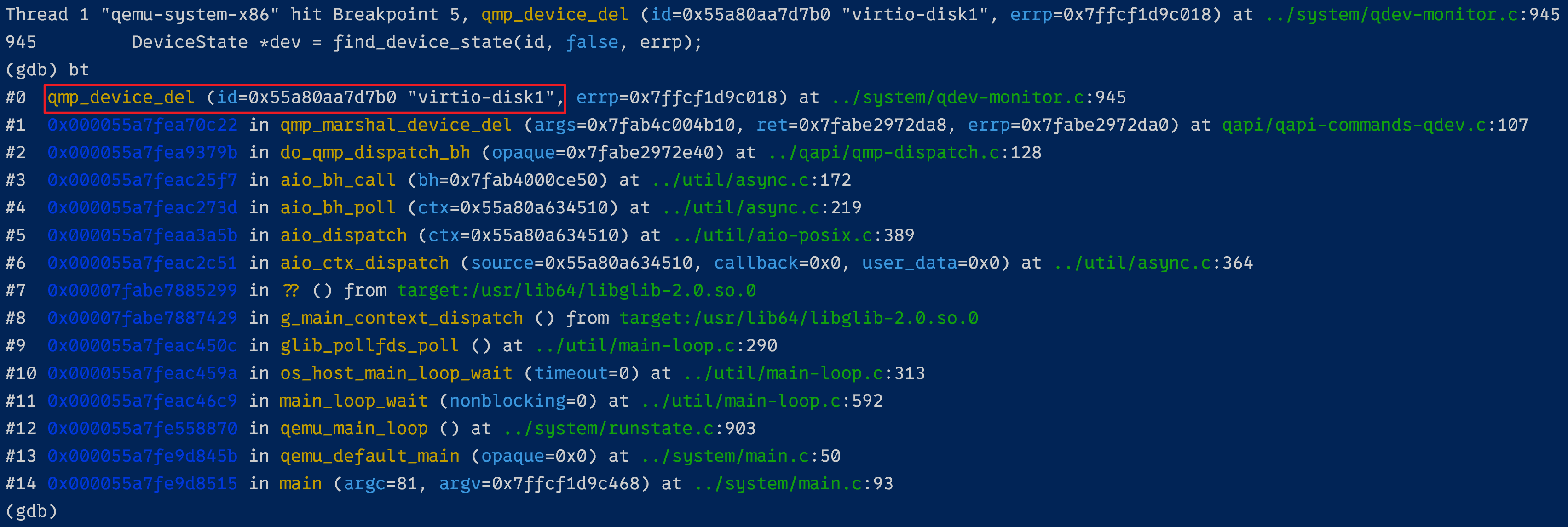 QEMU 虚机热拔磁盘设备流程浅析 - 太傅博客