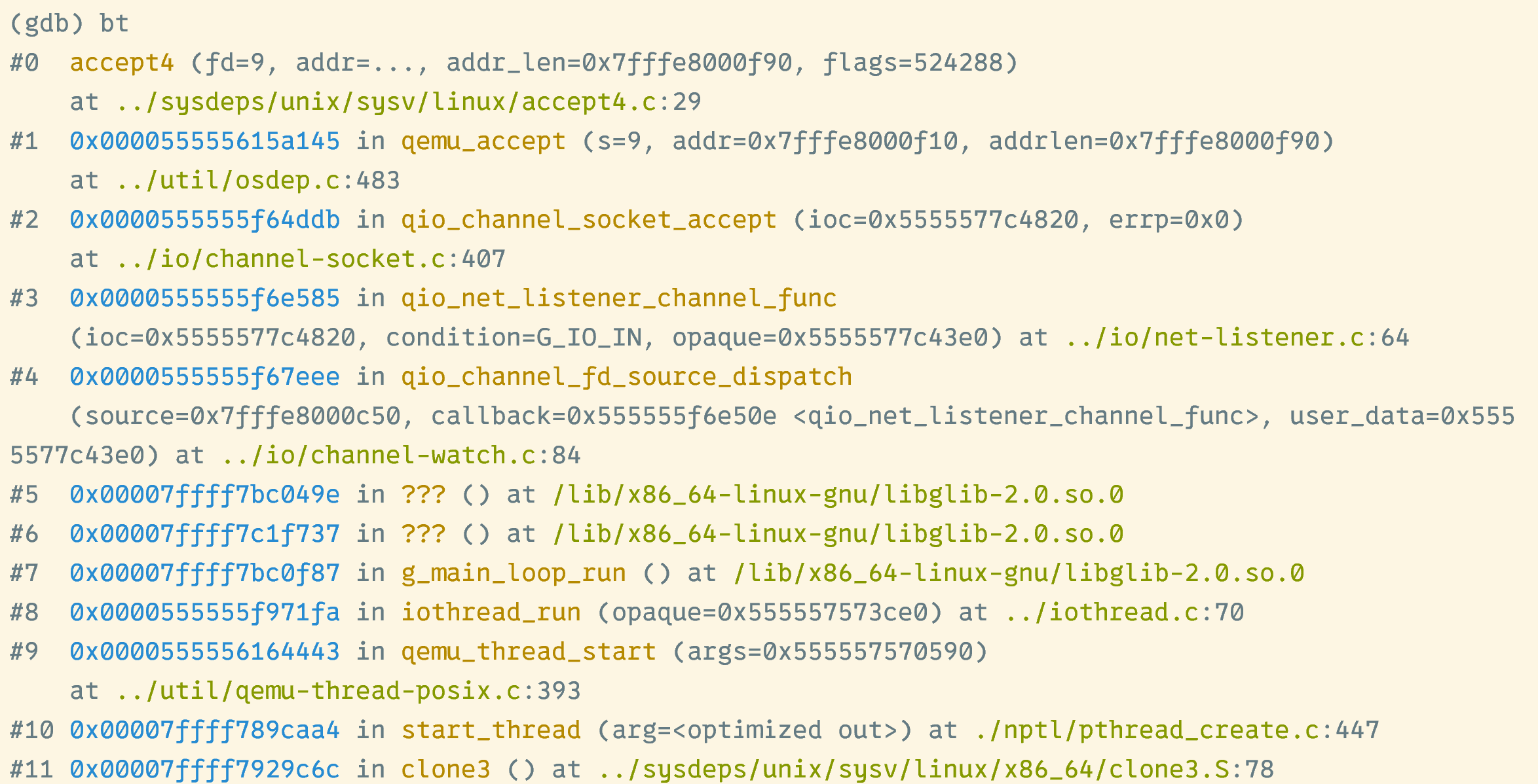 QEMU qmp 命令卡住问题分析 - 太傅博客