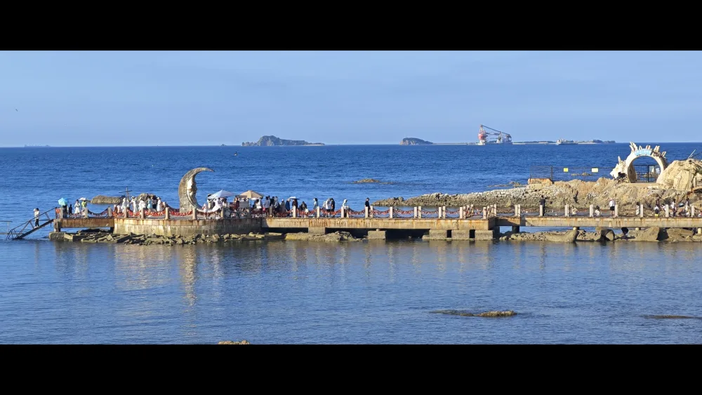 海上剧场，拍摄于青岛