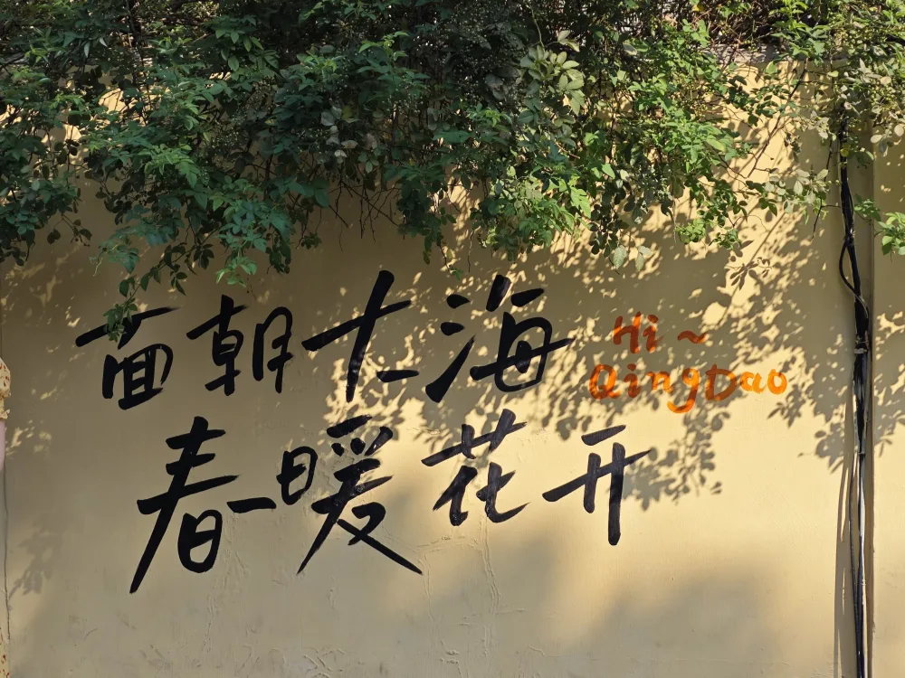 面朝大海，拍摄于青岛