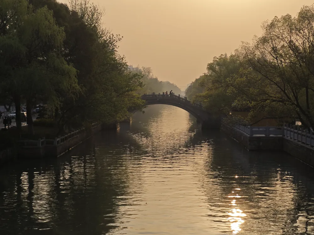 水巷夕照，拍摄于苏州