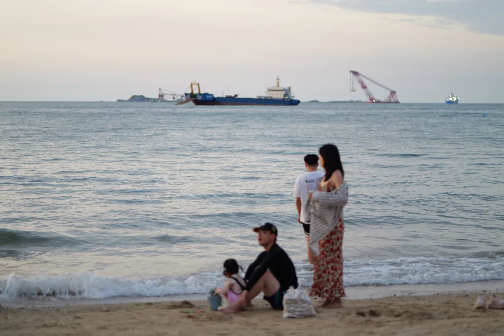 海边人家，拍摄于烟台